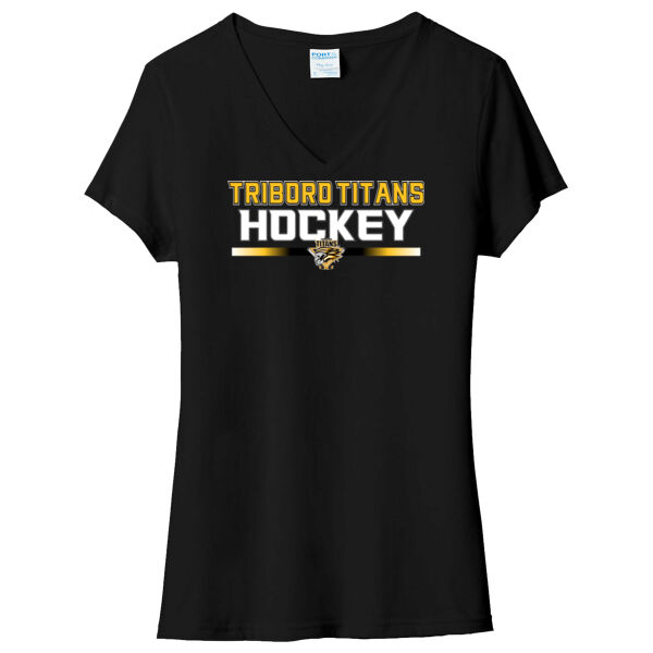 Triboro - Ladies Tri Blend V Neck Tee Thumbnail