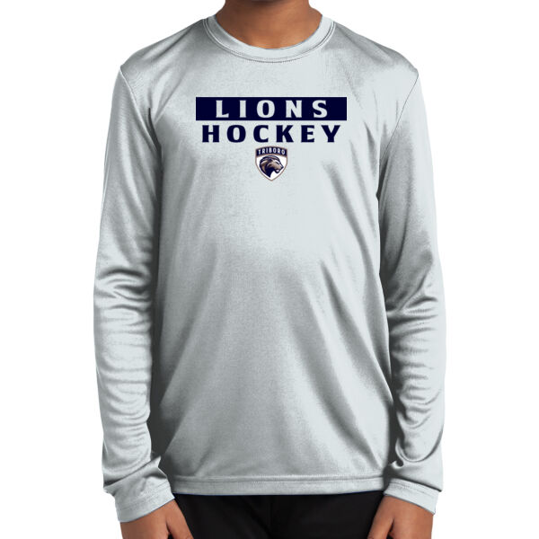 Triboro Lions - Youth Long Sleeve PosiCharge ® Competitor™ Tee Thumbnail